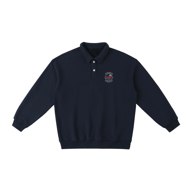 VAG Heavyweight Polo-Collar Sweatshirt