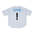 Rated x MECA Pinstripe Baseball Jersey