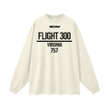 Flight x MECA Oversized Unisex Long Sleeve T-Shirt 1