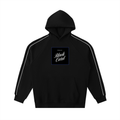 BLACK CARD Contrast Piping Raglan Hoodie