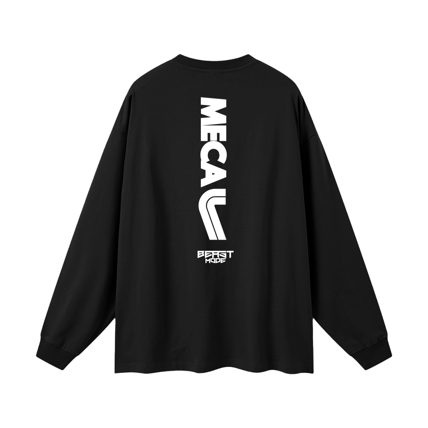 Beast Mode x MECA Oversized Unisex Long Sleeve T-Shirt 1
