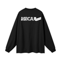BLACK CARD Oversized Unisex Long Sleeve T-Shirt