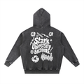 MECA Snow Wash Fleece Oversize Hoodie