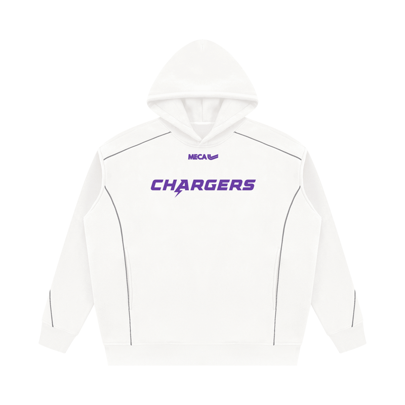 MECA x Chantilly Unisex Oversized Piping Fleece Hoodie