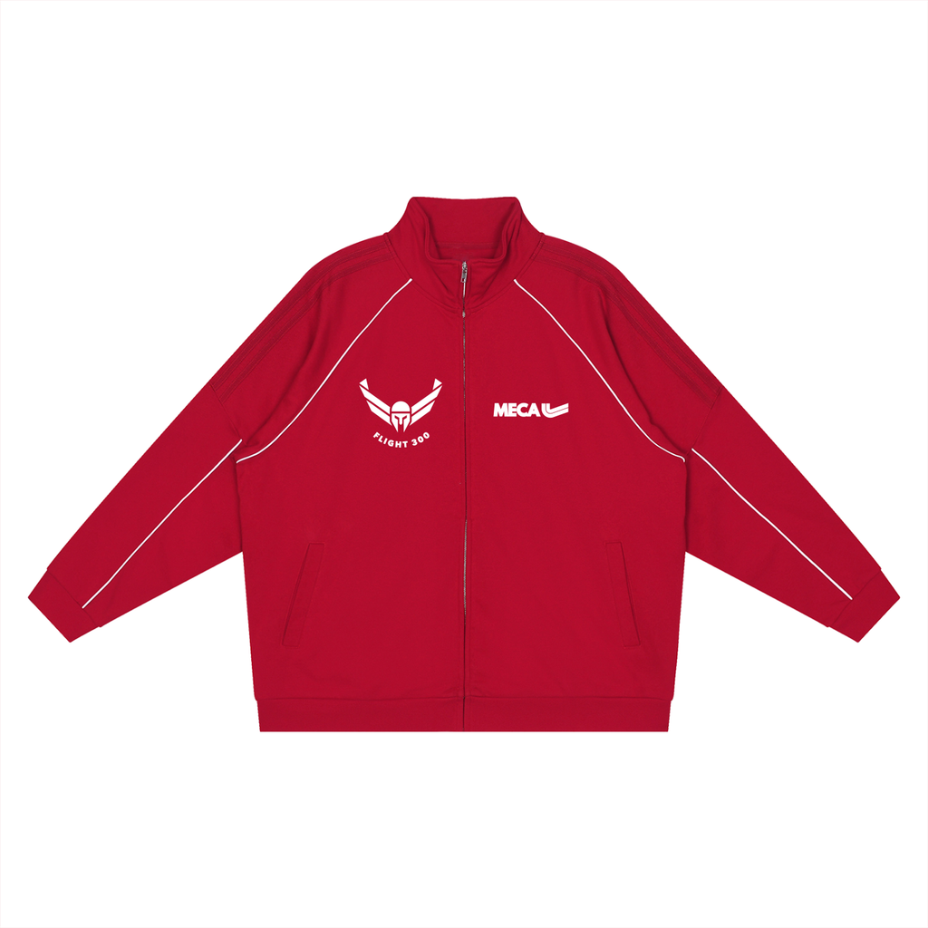 Flight x MECA Reflection Striped Raglan Sleeve  Jacket