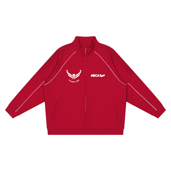 Flight x MECA Reflection Striped Raglan Sleeve  Jacket