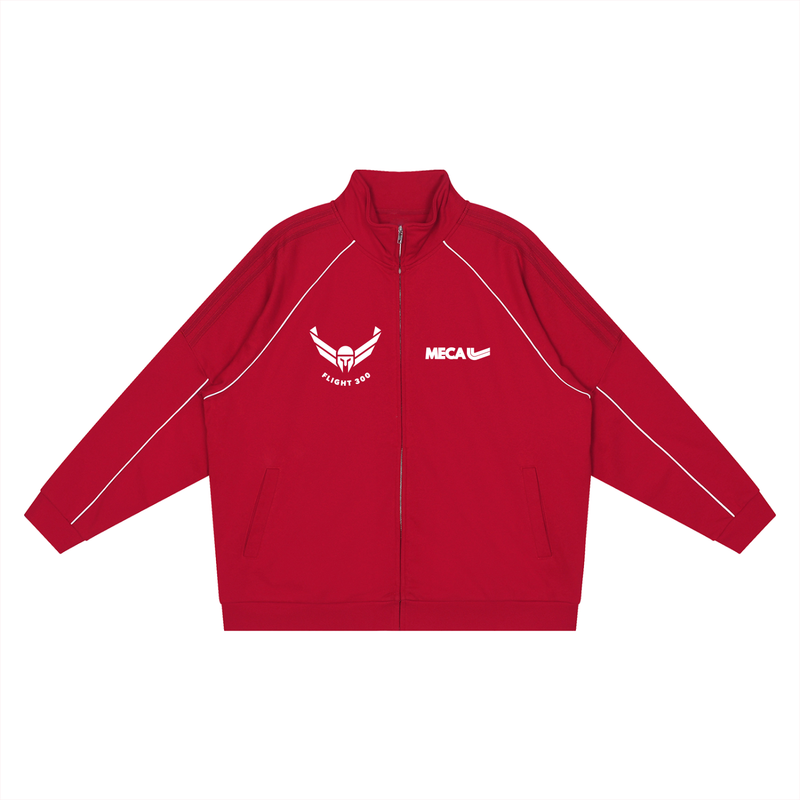 Flight x MECA Reflection Striped Raglan Sleeve  Jacket