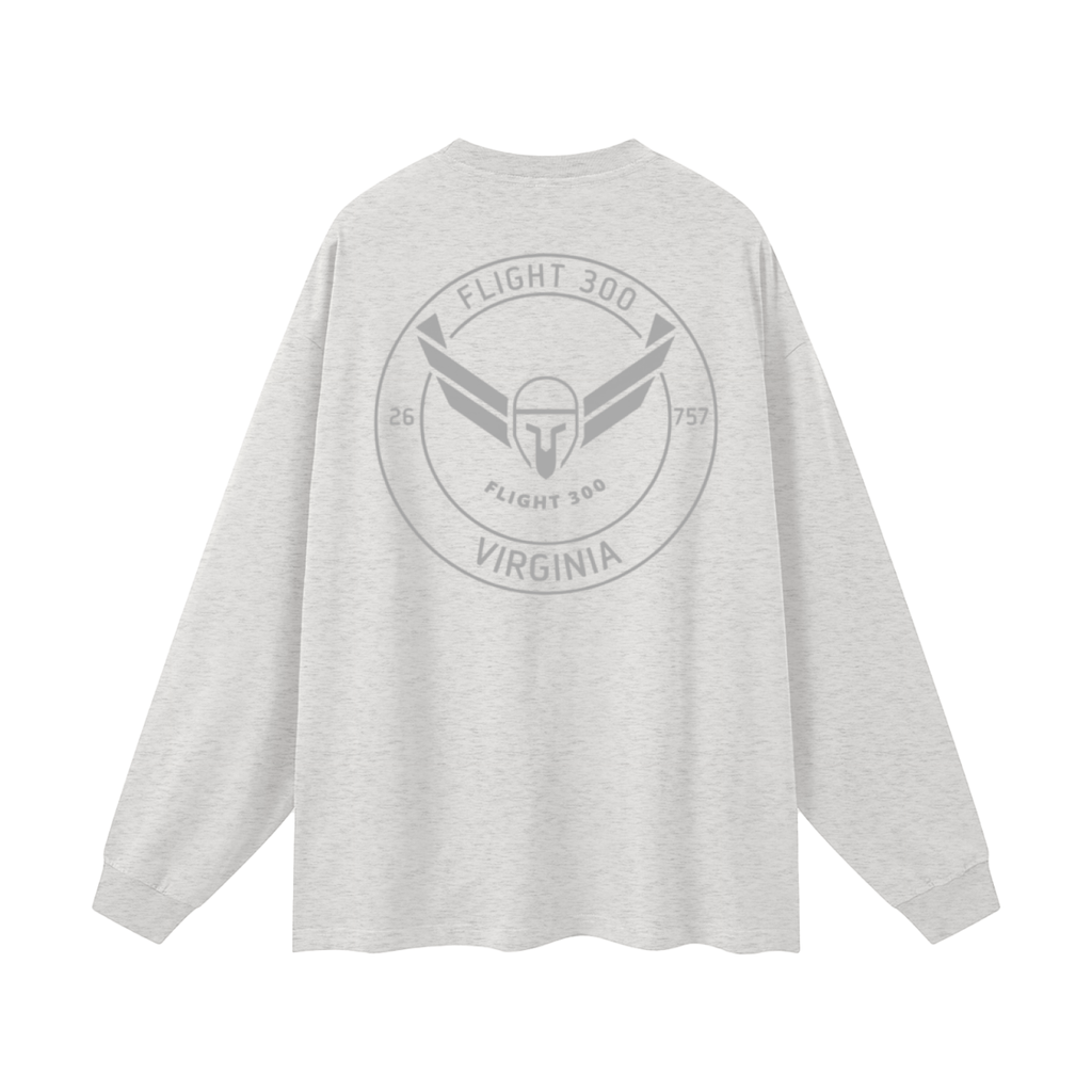 Flight x MECA Oversized Unisex Long Sleeve T-Shirt 1