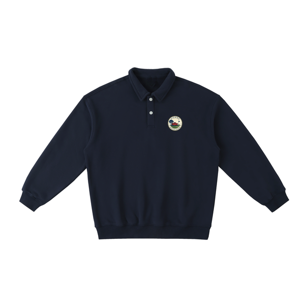 VAG Heavyweight Polo-Collar Sweatshirt