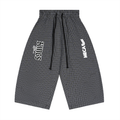 Kings Nationals x MECA Unisex Plaid Loose Capri Shorts