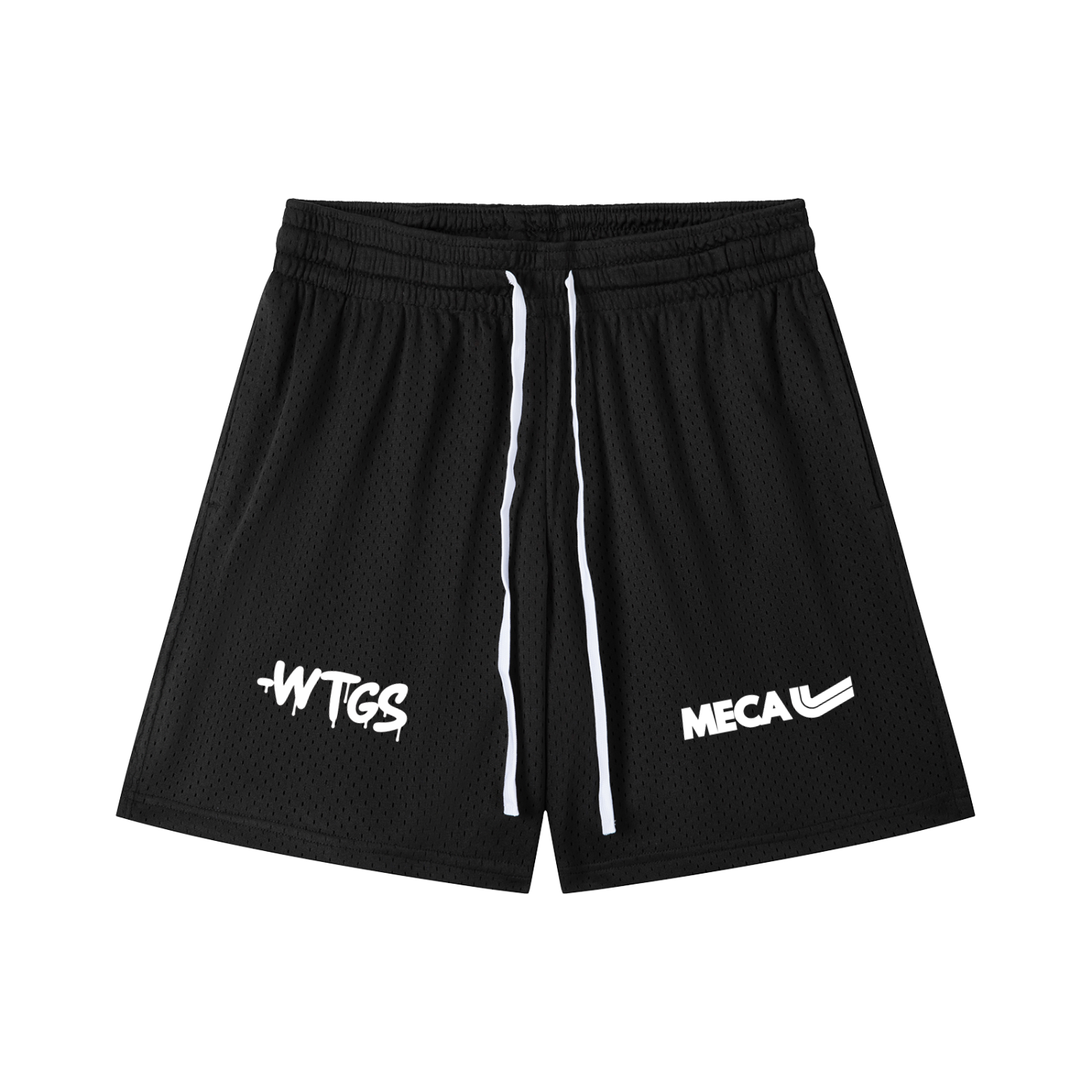 WTGS x MECA Mesh Drawstring Shorts