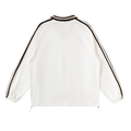 RPF Classic Contrast Striped Lapel Collar Sweatshirt