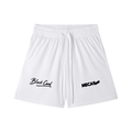 BLACK CARD Mesh Drawstring Shorts