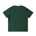 VAG Contrast Collar Raglan Polo Shirt