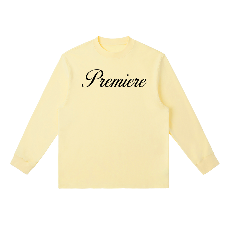 PREMIERE Essential Crewneck Long-Sleeve T-Shirt