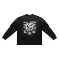 New Era x MECA Sunfade Hand-Frayed Faux Two-Piece T-Shirt