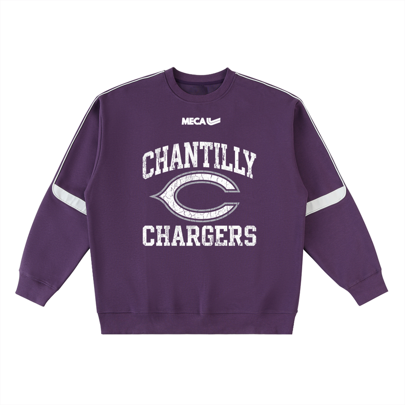 Tilly Coaches Oversized Crewneck Taped Sweatshirt