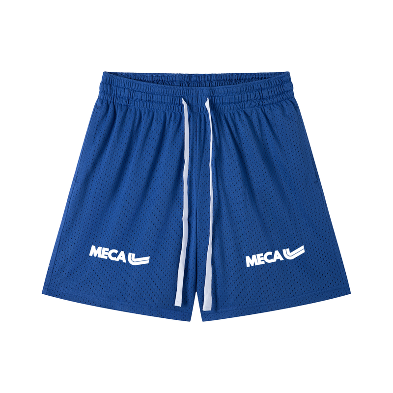 MECA TEAM Mesh Drawstring Shorts