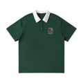 VAG Contrast Collar Raglan Polo Shirt