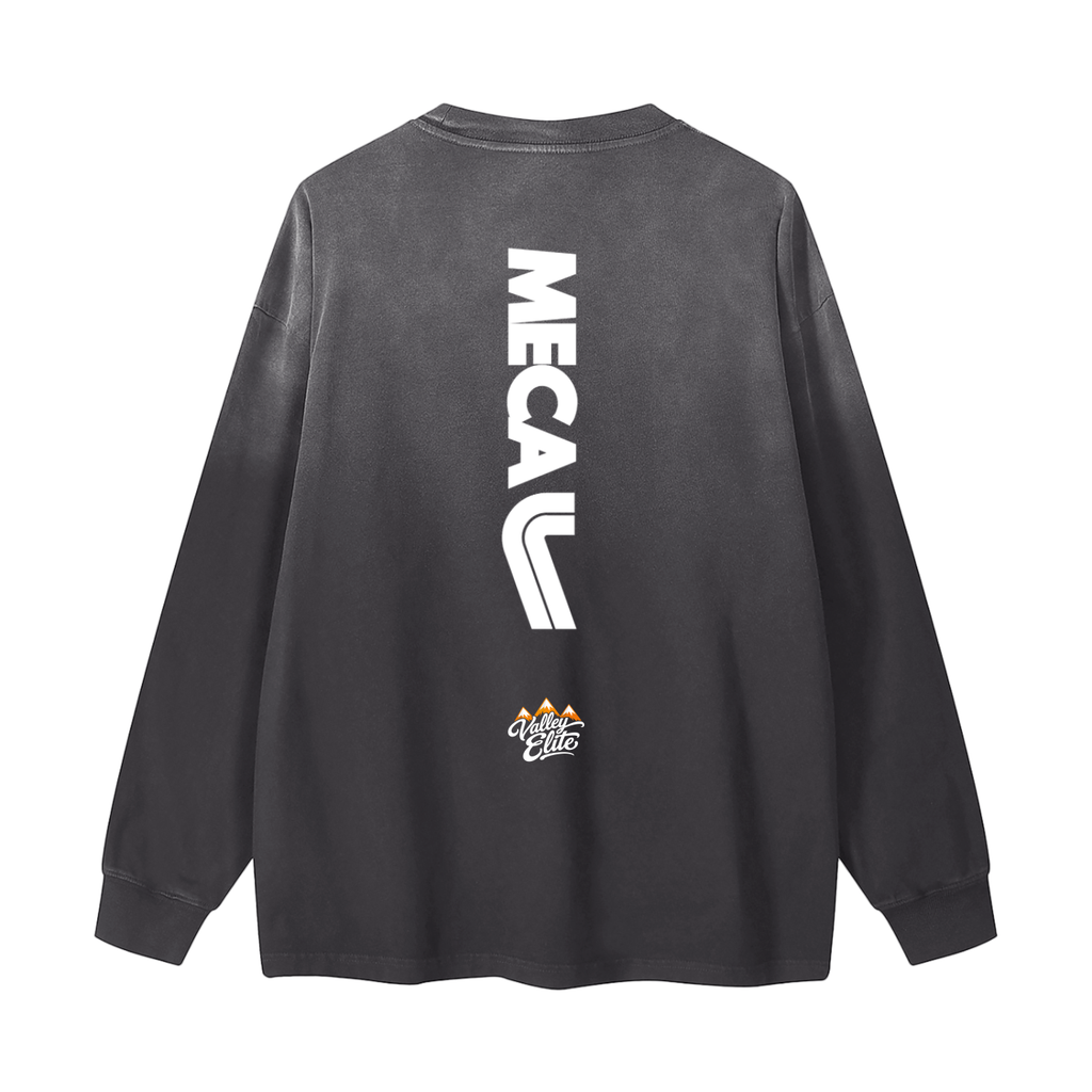Valley Elite x MECA Gradient Washed Long Sleeve T-Shirt