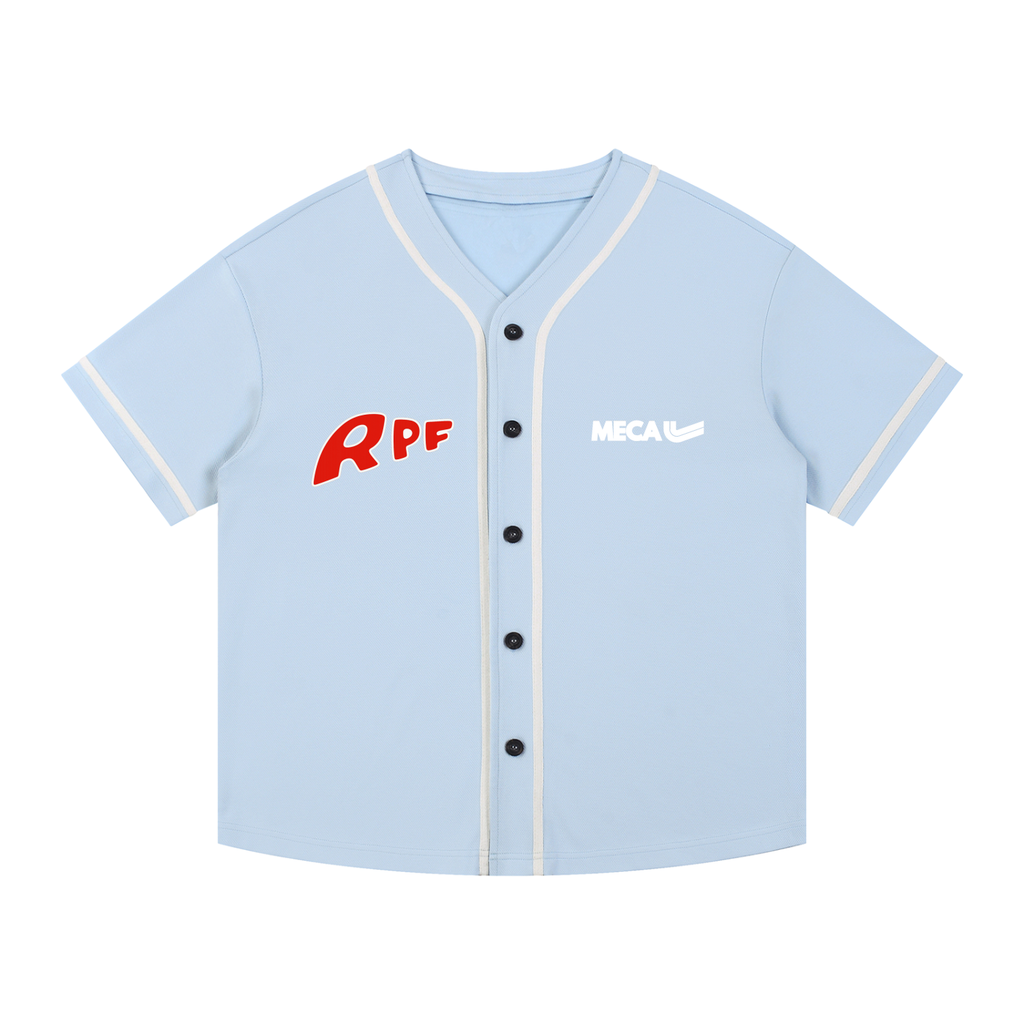 RPF x MECA Contrast Piped Button-Up Jersey