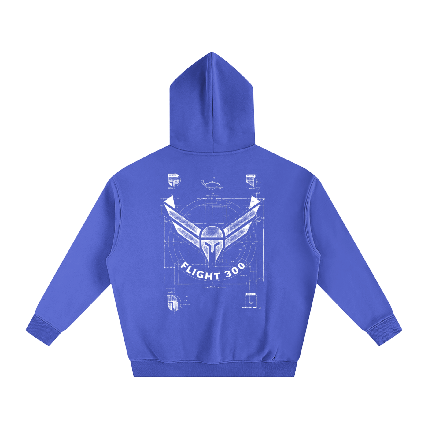 Flight x MECA Oversize Fleeced Hoodie