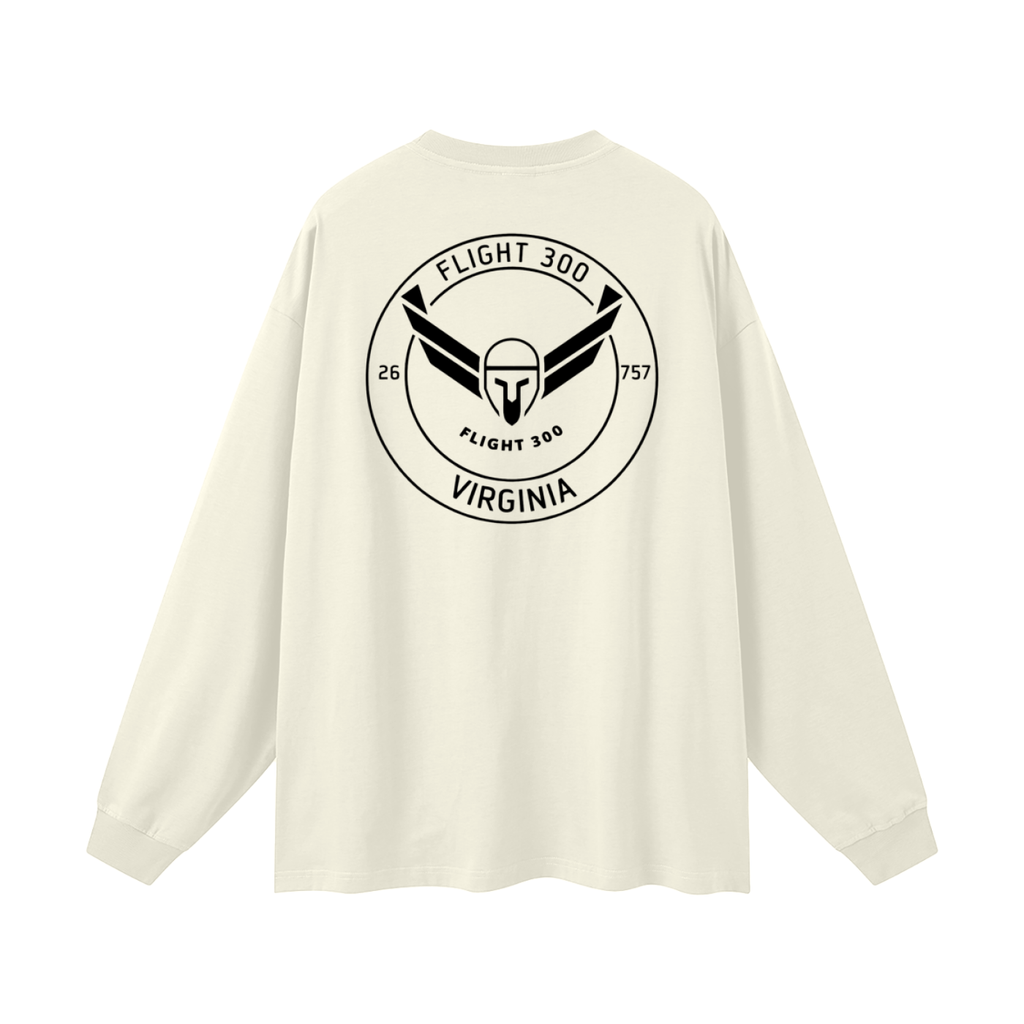 Flight x MECA Oversized Unisex Long Sleeve T-Shirt 1