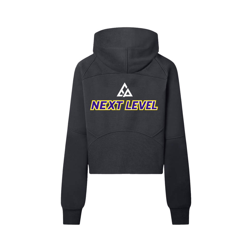 Next Level x MECA Cropped Half-Zip Hoodie