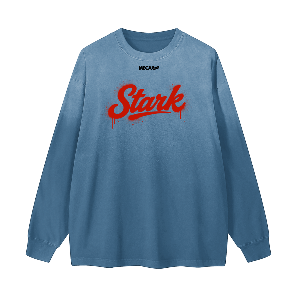 STARK x MECA Gradient Washed Long Sleeve T-Shirt