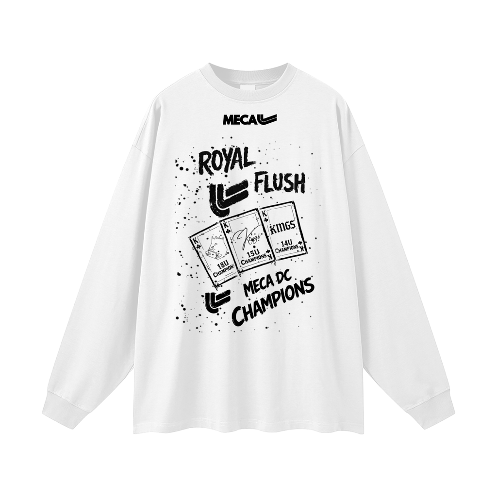 Kings x MECA Champions Oversized Unisex Long Sleeve T-Shirt