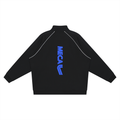 MECA TEAM Reflection Striped Raglan Sleeve  Jacket