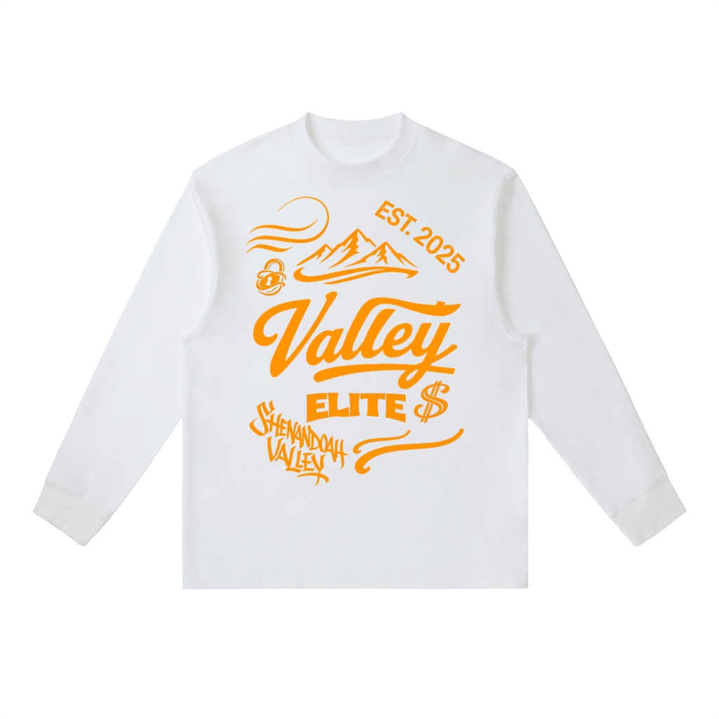 Valley Elite x MECA Essential Crewneck Long-Sleeve T-Shirt