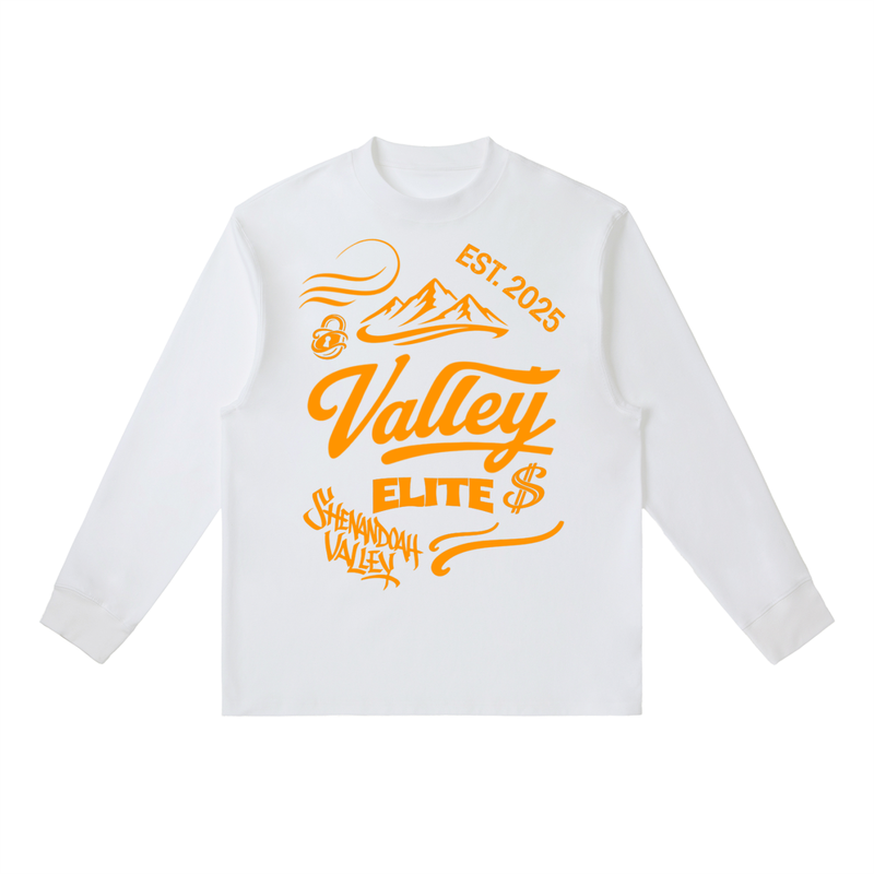 Valley Elite x MECA Essential Crewneck Long-Sleeve T-Shirt
