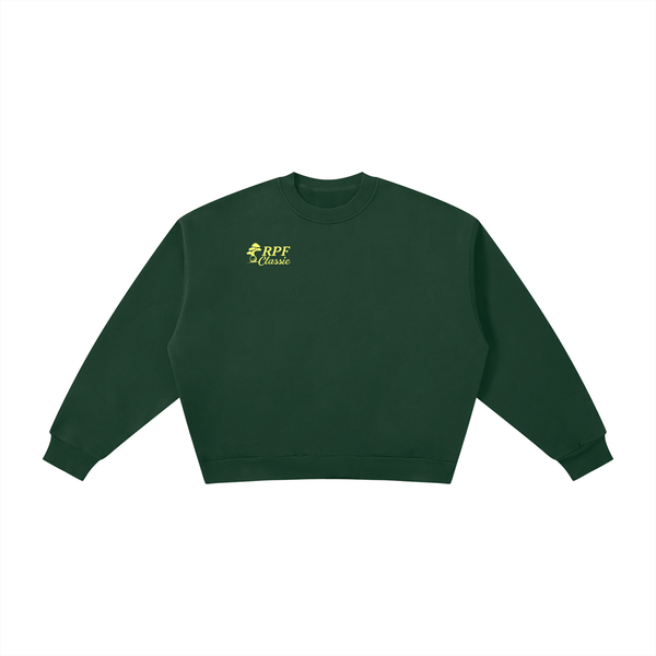 RPF Classic Boxy Fleece Crewneck Sweatshirt