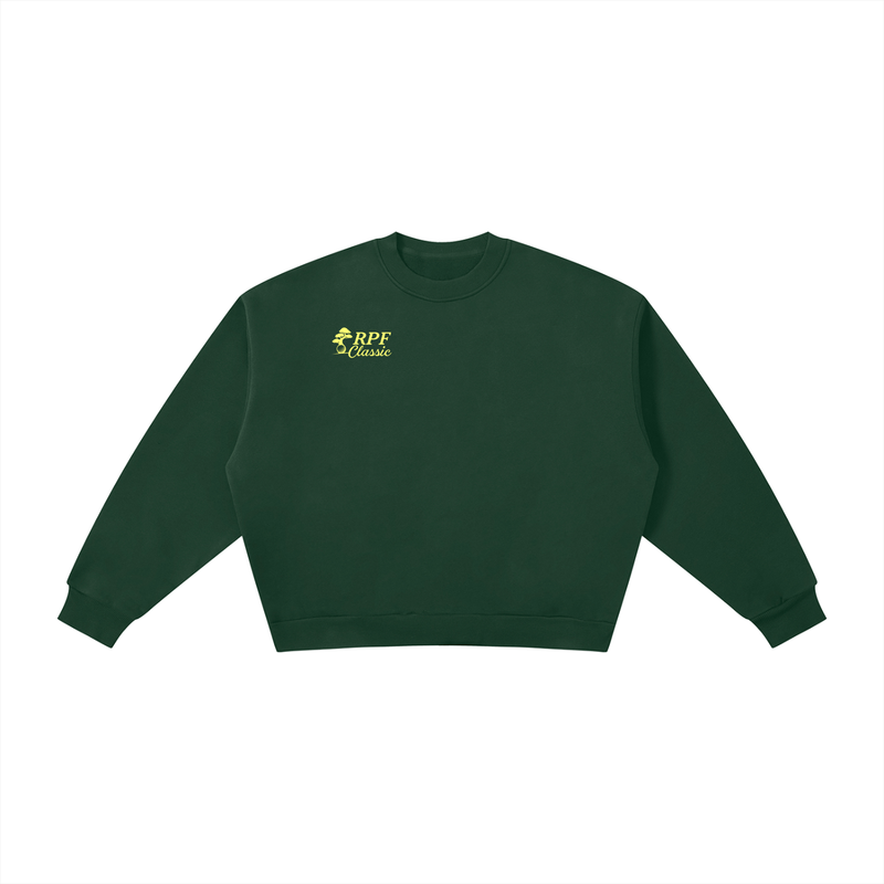 RPF Classic Boxy Fleece Crewneck Sweatshirt