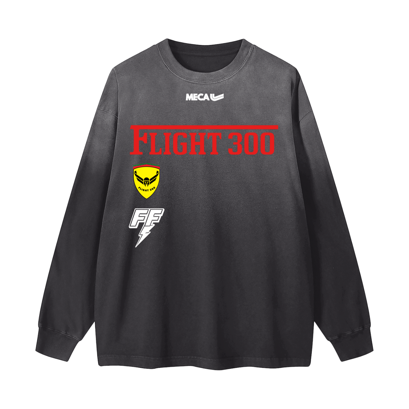 Flight x MECA Gradient Washed Long Sleeve T-Shirt