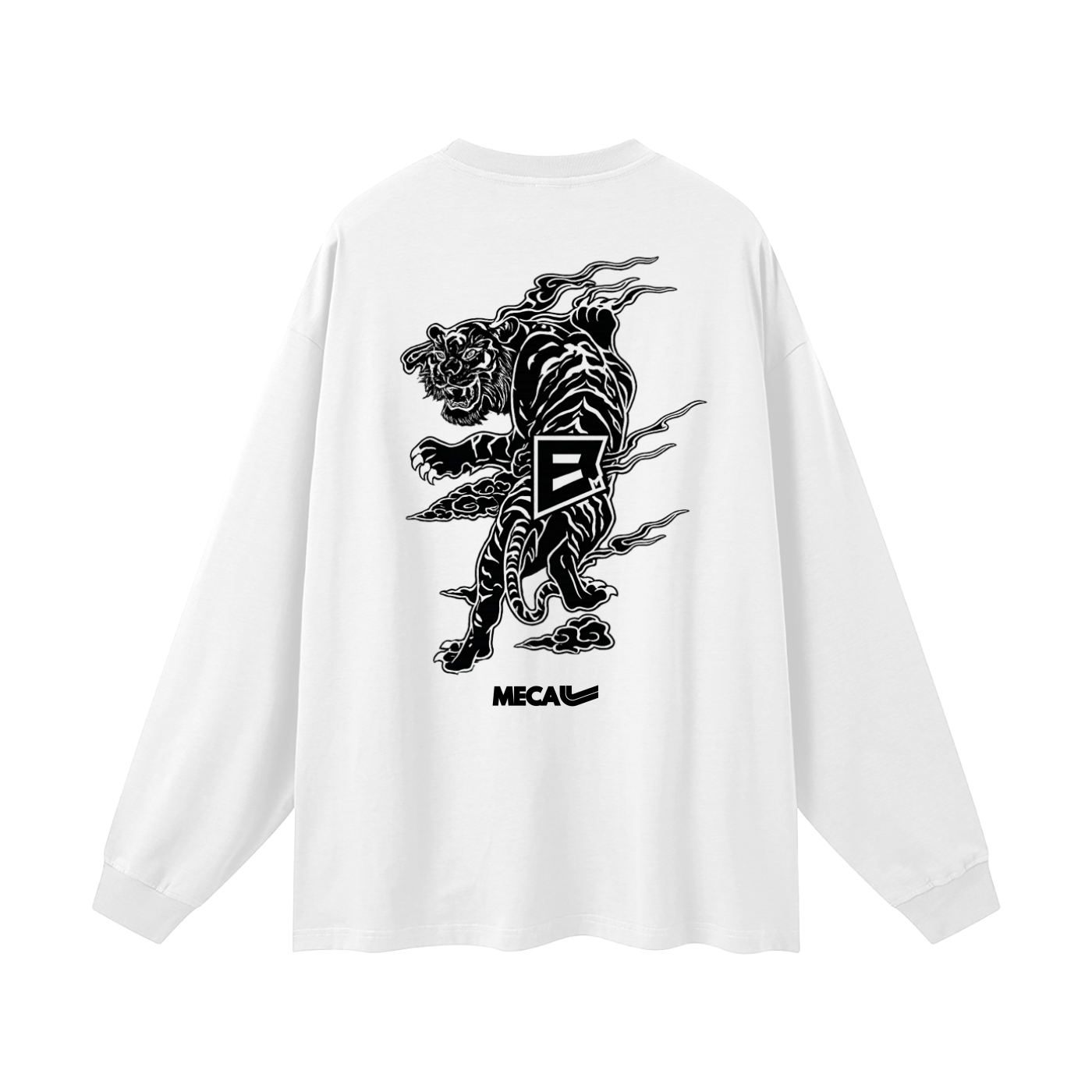 Beast Mode x MECA Oversized Unisex Long Sleeve T-Shirt