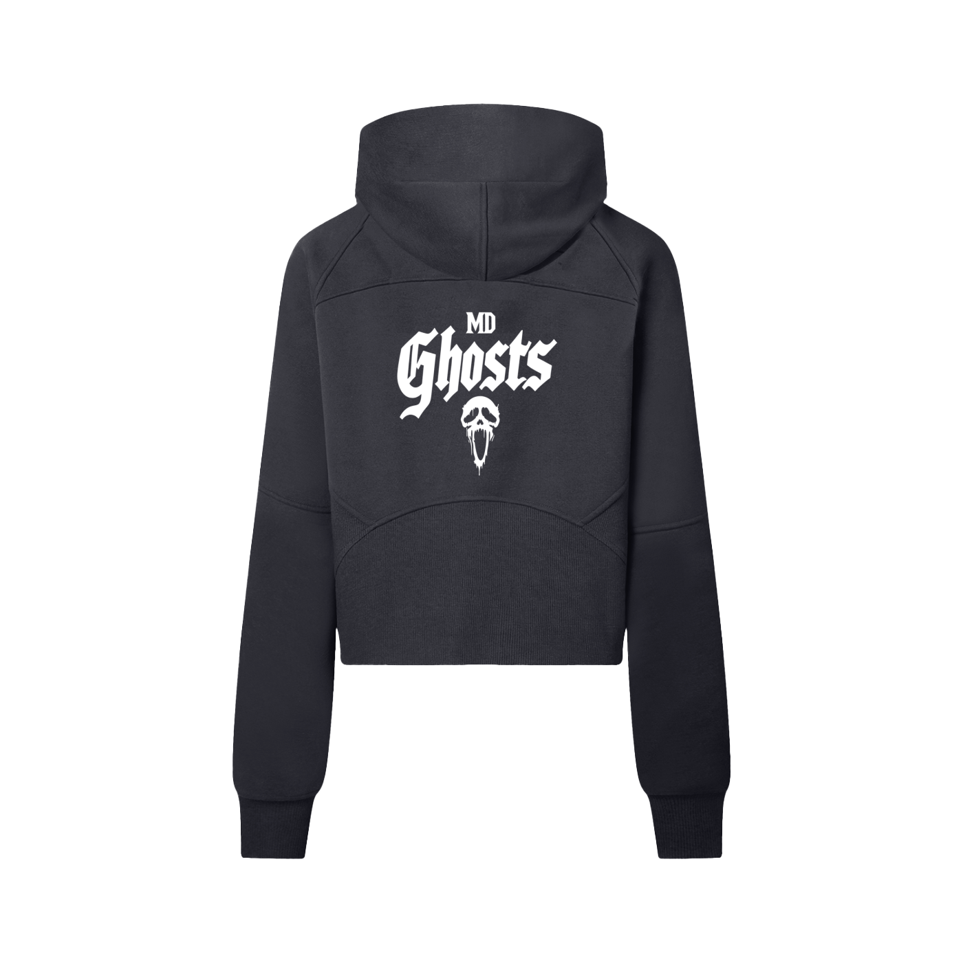 Cropped Half-Zip Hoodie