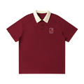 VAG Contrast Collar Raglan Polo Shirt