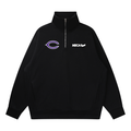 Tilly Coaches Quarter-Zip Drop Shoulder Sweatshirt