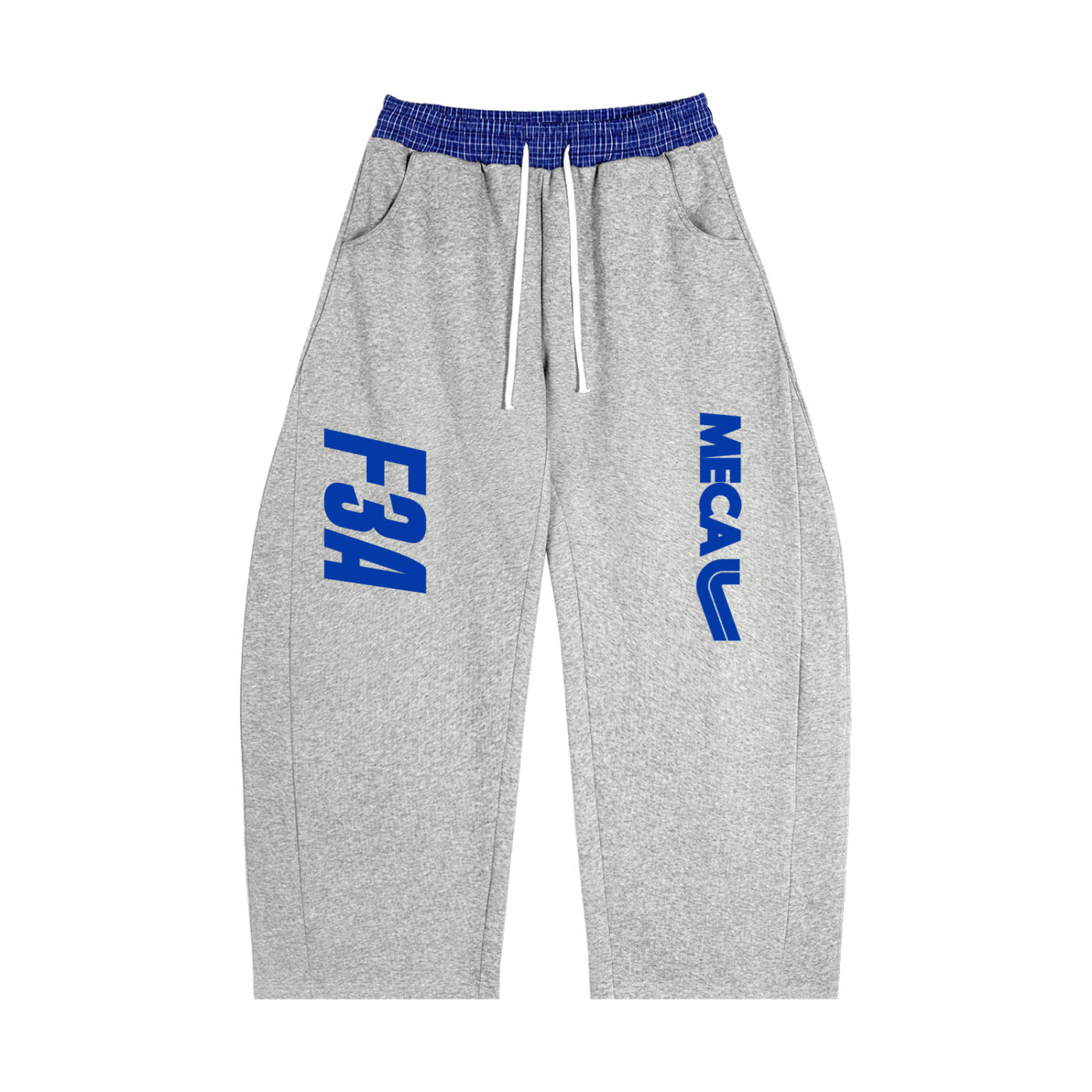 Flight x MECA Plaid Waistband Barrel Sweatpants