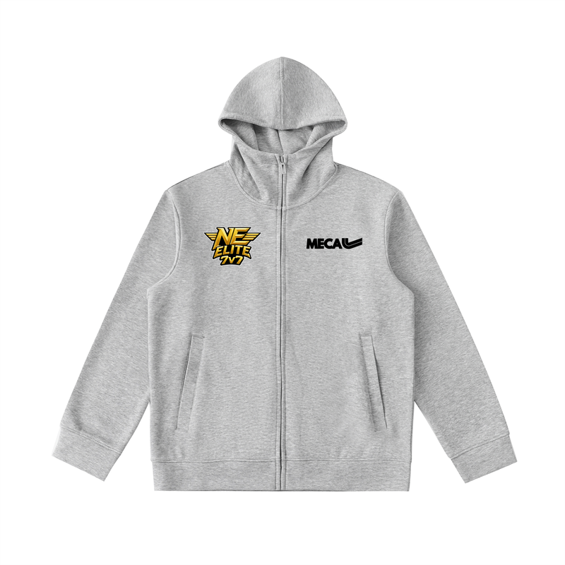 New Era x MECA Essential Heavyweight High Neck  Zip-Up Hoodie