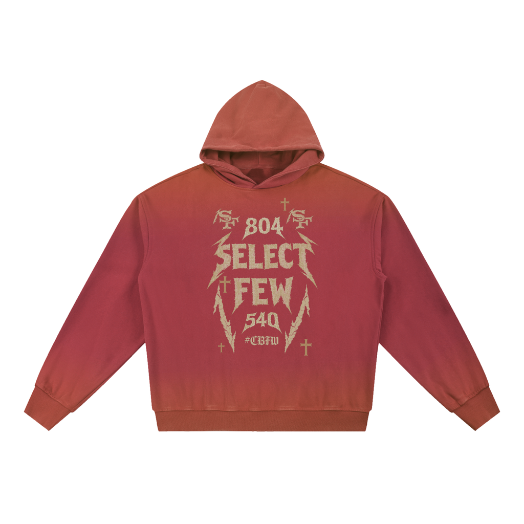 MECA x Select Few Vintage Washed Gradient Fleece Hoodie