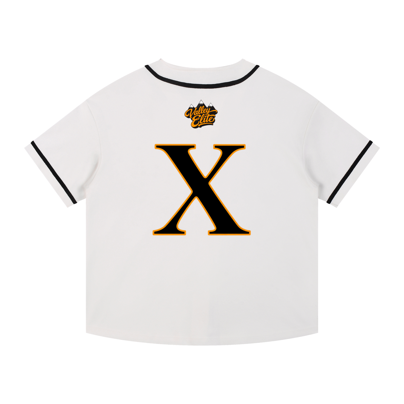 Valley Elite x MECA Contrast Piped Button-Up Jersey