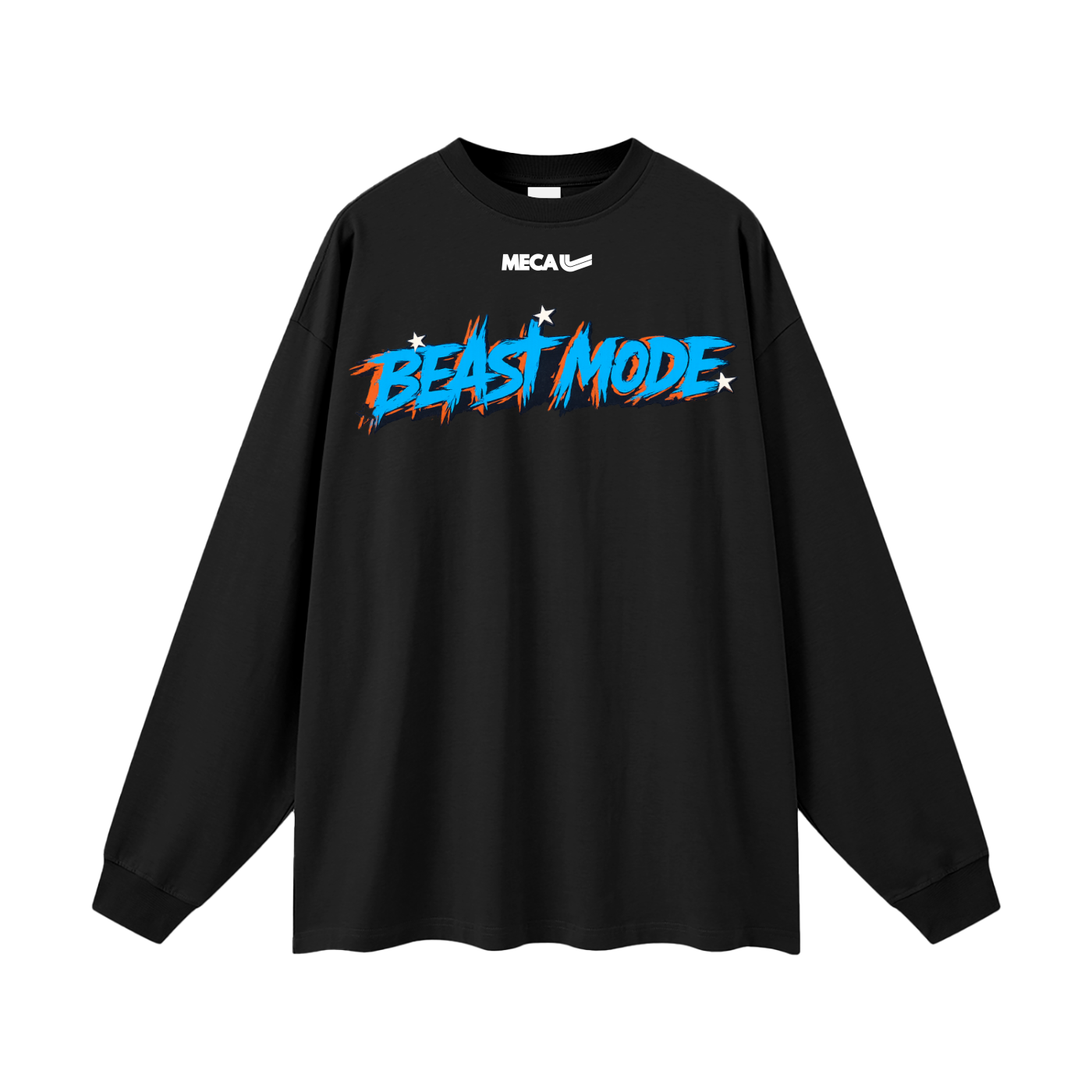 Beast Mode x MECA Oversized Unisex Long Sleeve T-Shirt