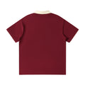 VAG Contrast Collar Raglan Polo Shirt