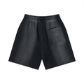 BLACK CARD Sun Fade Distressed Shorts