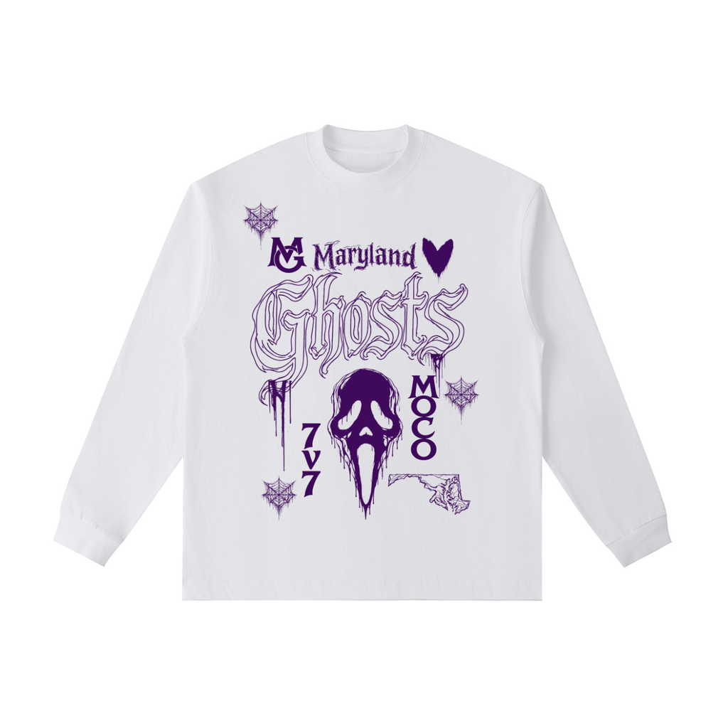 MECA x Ghosts Essential Cotton Long Sleeve T-Shirt