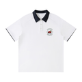 VAG Contrast Collar Raglan Polo Shirt