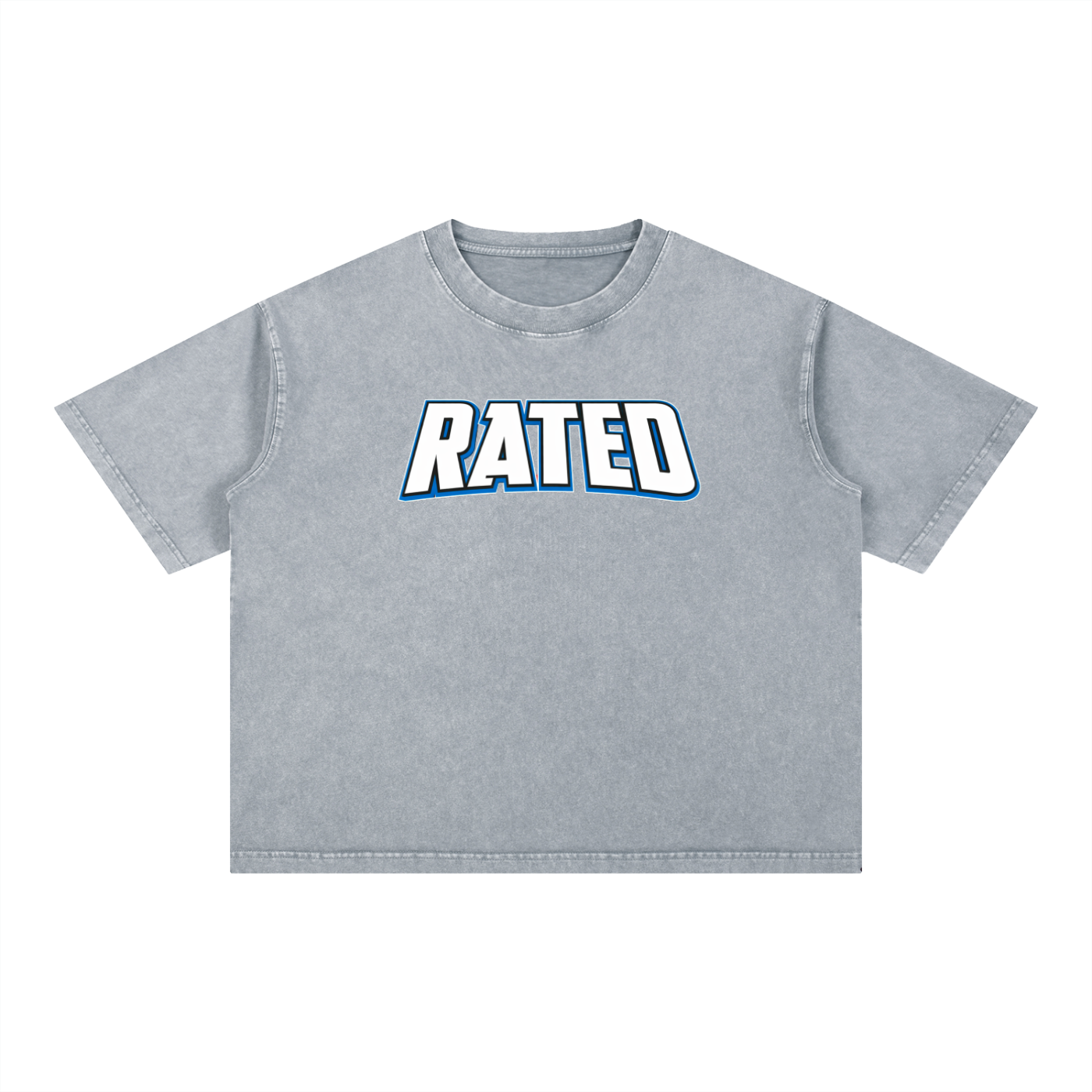 Rated x MECA Mineral Wash Boxy Cotton T-Shirt